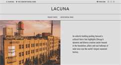 Desktop Screenshot of lacuna2150.com